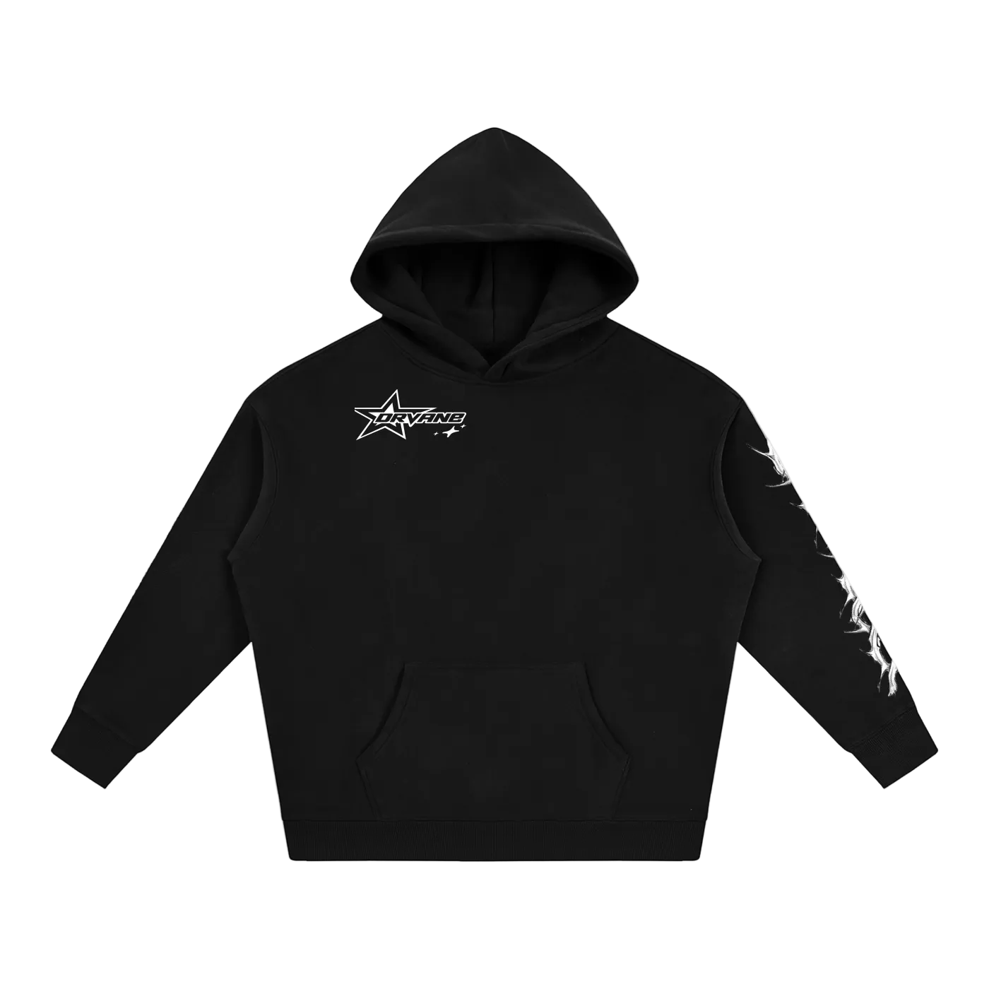 Drvane Fleeced Hoodie