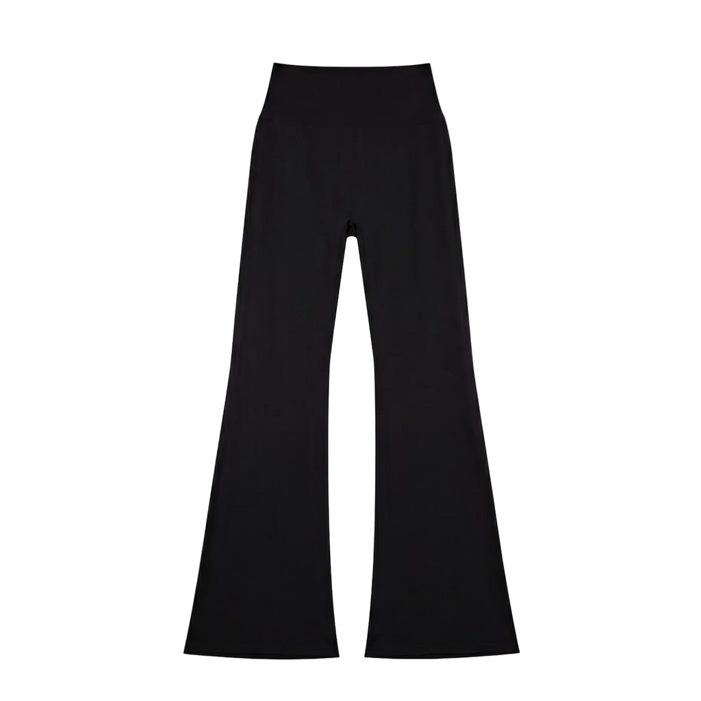 Drvane  High-Waisted Flare Leggings
