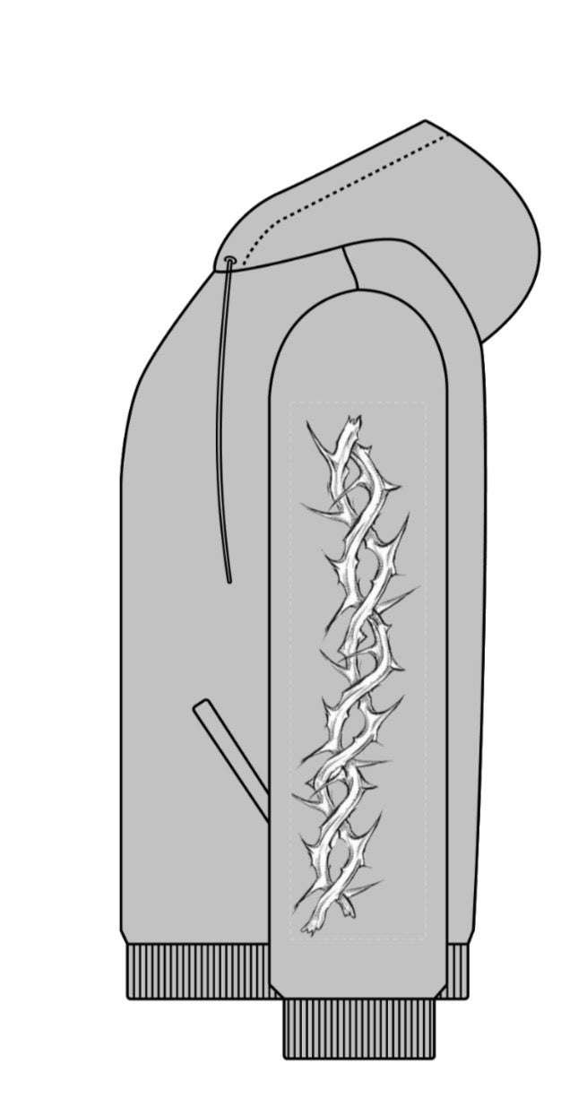 Drvane Fleeced Hoodie