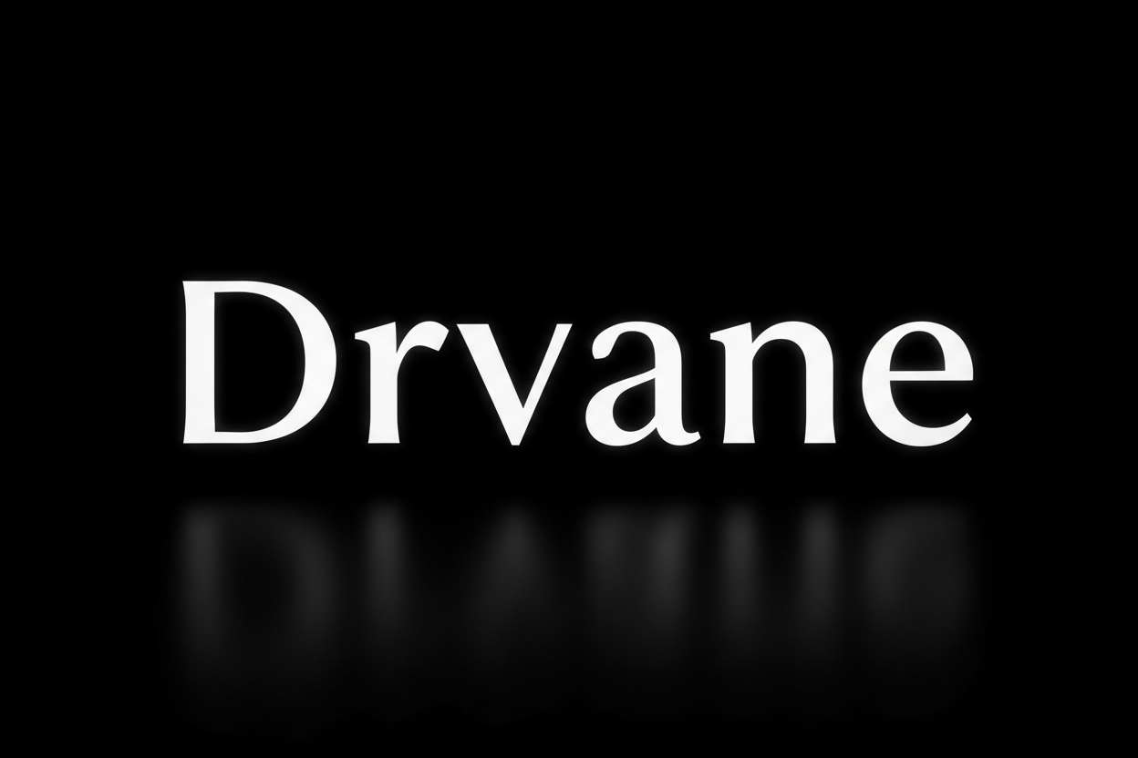 Add black background with Drvane with a color white