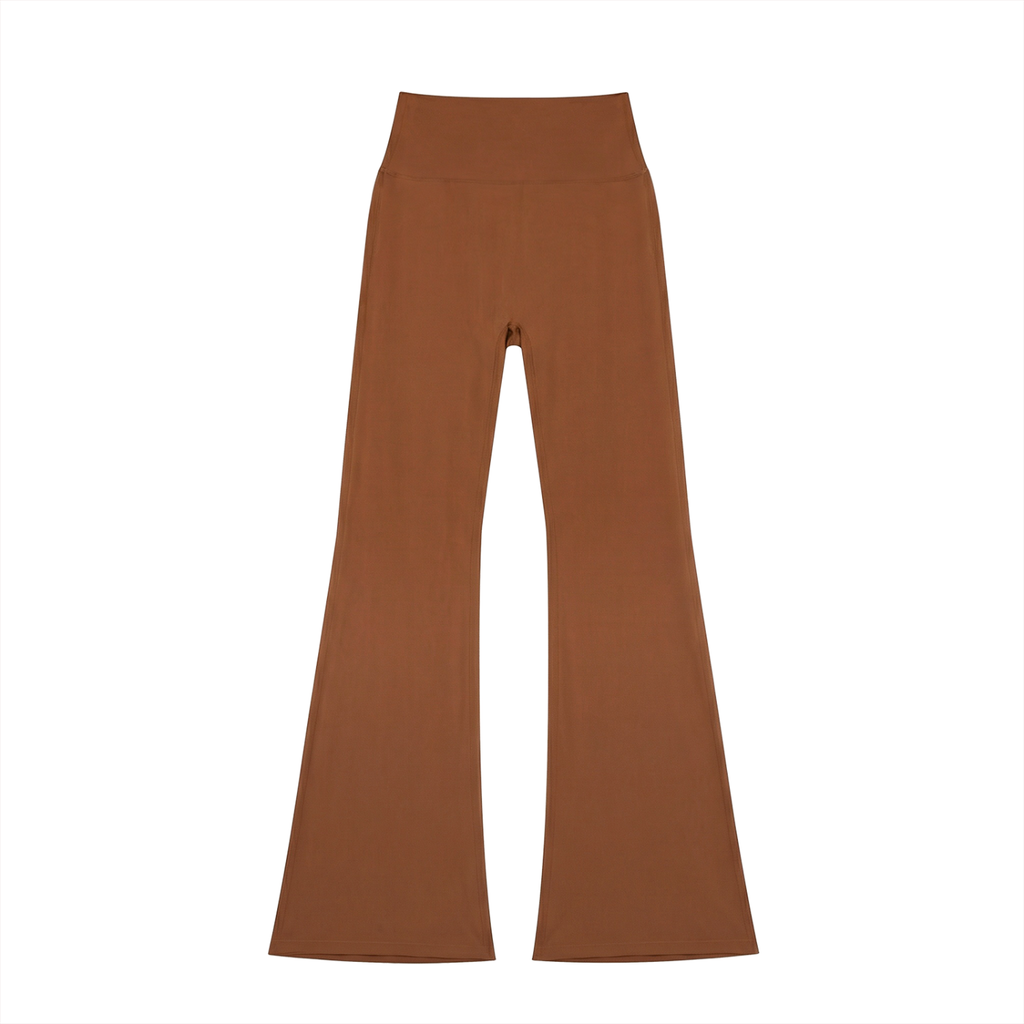 Drvane  High-Waisted Flare Leggings